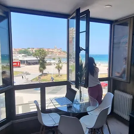 Lägenhet Apartamento La Escalerona Con Vistas Al Mar